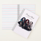 Pretty in Black Gothic Doll Journal Dark Aesthetic (À l'intérieur)