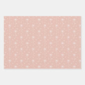 Pretty in Pink 3 pack Gift Wrap Inpakpapier Vel (Voorkant 3)