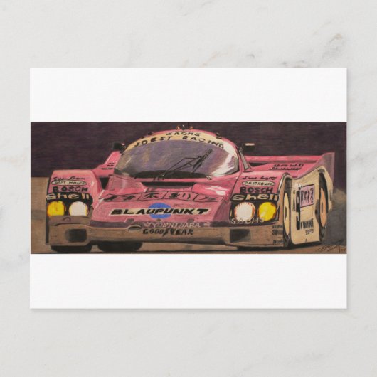 Pretty in Pink Briefkaart (Voorkant)