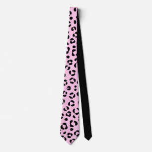 Pretty in Pink Dierprint Stropdas
