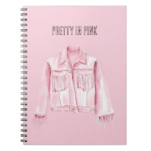 Pretty in Pink Fringe Jacket