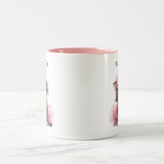 Pretty in Pink – Kitten Mug (Centre)