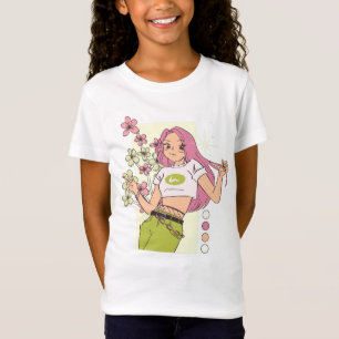 Pretty in Pink Meisjes T-Shirt   Mooie Roze Mode 