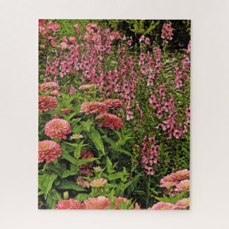 Pretty In Pink Tuin/floraal Legpuzzel