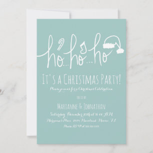 Pretty Kerstfeest Munt Hand Lettering Kaart