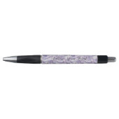 Pretty Lavender Flowers Bridal Shower Pen (Voorkant)