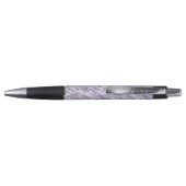 Pretty Lavender Flowers Bridal Shower Pen (Achterkant)