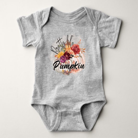 Pretty Lil Pumpkin - PNG Paneel Romper (Voorkant)