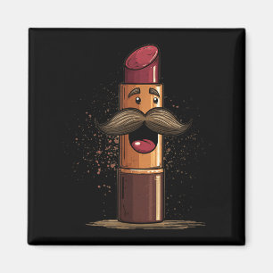 Pretty Lipstick Face Costume voor Lip Care-liefheb Magneet
