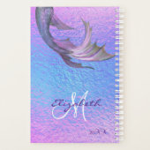 Pretty Mermaid Tail Iridescent Organizer Daily (Achterkant)