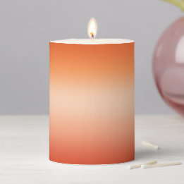 Pretty Ombre Hot Summer Orange & Apricot Gradient