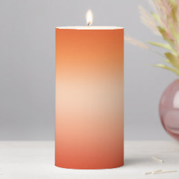 Pretty Ombre Hot Summer Orange & Apricot Gradient