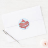 Pretty Ornament Ronde Sticker (Envelop)