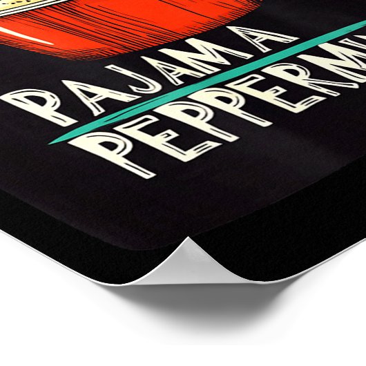 Pretty Pajamas And Peppermint Costume Poster (Hoek)