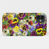 Pretty Pansies ~ Iphone 5 Coque (Dos (Horizontal))