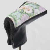 Pretty Pastel Calla Lily Personalized Golfheadcover (3/4 voorkant)