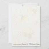 Pretty Pastels - Carte Faire-part de naissance (Dos)