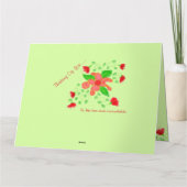 Pretty Penser De Vous Carte Note (Dos)