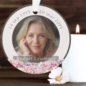 Pretty Pink Hydrangea Remembrance Memorial