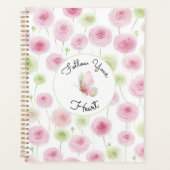 Pretty Pink Mint Ranunculus Quote (Devant)