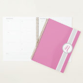 Pretty Pink Monogram Planner (Display)