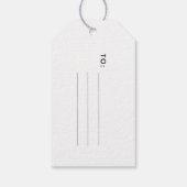 Pretty Pink Script Gelukkig Valentijnsdag Cadeaulabel (Achterkant)