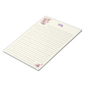 Pretty Ponies and Petals Horse Notepad Notitieblok (Schuin)