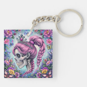 Pretty Princess Schedel Acrylsleutelhanger Sleutelhanger