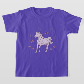 Pretty Purple Horse T-shirt