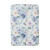 Pretty Purple Lavender White Flowers   Badmat (Voorkant Verticaal)