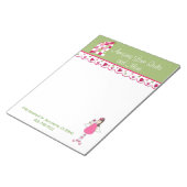 Pretty Quilting Business Large Note Pad Notitieblok (Schuin)