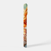 Pretty Red Haired Fairy with Dragon iPhone 15 Hoesje (Rechterkant)