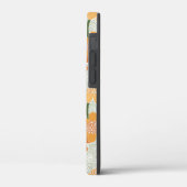Pretty retro muted 1970s flowers Case-Mate iPhone case (Achterkant / Links)