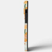 Pretty retro muted 1970s flowers Case-Mate iPhone case (Achterkant / Links)