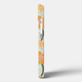 Pretty retro muted 1970s flowers Case-Mate iPhone case (Achterkant / Links)
