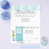 Pretty Soft Blauwe Deur Flyer (Enkel)