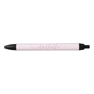 Pretty Soft Roze en Blos Zwarte Inkt Pen