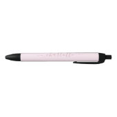 Pretty Soft Roze en Blos Zwarte Inkt Pen (Bodem)