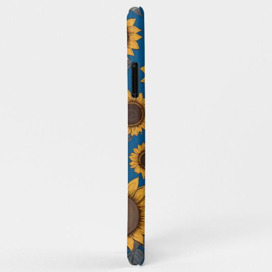 Pretty sunflowers pattern Case-Mate iPhone case (Achterkant/rechts)
