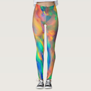 Pretty Trendy Unieke nephaolografische opaal Leggings