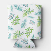 Pretty Watercolor Floral Garden Personalized Blikjeskoeler (Achterkant)