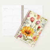 Pretty Watercolor Wildflower Personalized Logo (Devant avec enveloppe)