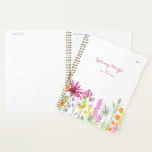 Pretty Wildflowers and Editable Quote Personalized (Devant avec enveloppe)