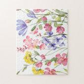 Pretty Wildflowers Jigsaw Puzzle (Vertical)