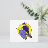 Pretty witch briefkaart (Staand voorkant)