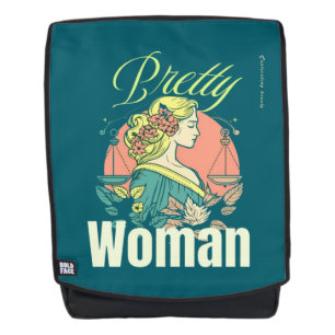 Pretty Woman – Betoverende Schoonheid Illustratie Rugtassen