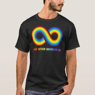 Pretty World Autisme Dag Autisme Bewustzijn Regen T-shirt