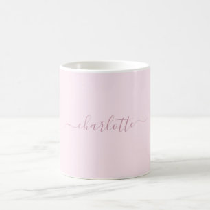 Pretty Zachte Roze en Blush Koffiemok