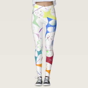 Pretvormen en spatjes leggings