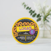 PRETZEL BAKING Anniversaire Fête Invitation (Debout devant)